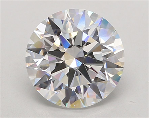 Picture of Lab Grown Diamond 3.54 Carats, Round with Ideal Cut, E Color, VVS2 Clarity and Certified by IGI