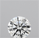 Lab Grown Diamond 0.96 Carats, Round with Ideal Cut, D Color, VVS2 Clarity and Certified by IGI