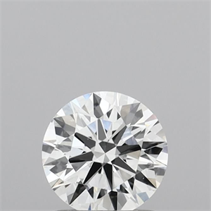 Picture of Lab Grown Diamond 0.96 Carats, Round with Ideal Cut, D Color, VVS2 Clarity and Certified by IGI