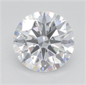 Lab Grown Diamond 3.59 Carats, Round with Excellent Cut, D Color, VVS1 Clarity and Certified by GIA