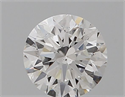 Natural Diamond 0.40 Carats, Round with Excellent Cut, E Color, SI1 Clarity and Certified by GIA