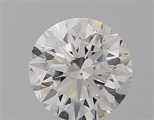 Picture of Natural Diamond 0.40 Carats, Round with Excellent Cut, E Color, SI1 Clarity and Certified by GIA