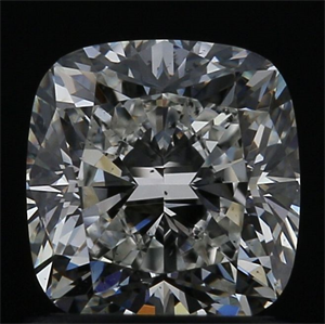 Picture of Natural Diamond 1.00 Carats, Cushion with  Cut, I Color, SI1 Clarity and Certified by GIA