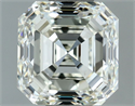 Natural Diamond 1.51 Carats, Asscher with  Cut, J Color, VS1 Clarity and Certified by IGI