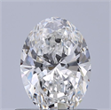 Natural Diamond 0.51 Carats, Oval with  Cut, E Color, VVS2 Clarity and Certified by GIA