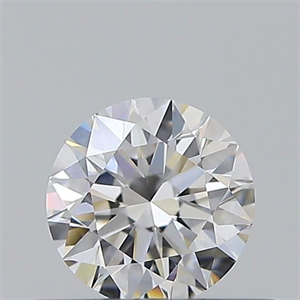 Picture of Natural Diamond 0.40 Carats, Round with Very Good Cut, H Color, VVS2 Clarity and Certified by GIA