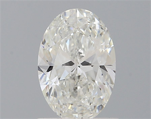 Foto Diamante Natural 1.00 quilates, Ovalado , Color H, claridad SI1 y certificado GIA de