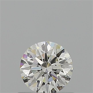 Picture of Natural Diamond 0.56 Carats, Round with Excellent Cut, J Color, VVS1 Clarity and Certified by GIA