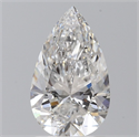Diamante Natural 1.25 quilates, De pera , Color E, claridad SI2 y certificado GIA