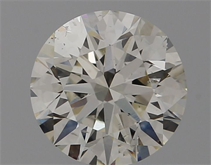 Picture of Natural Diamond 1.00 Carats, Round with Excellent Cut, I Color, SI1 Clarity and Certified by IGI