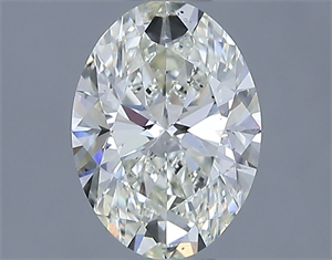 Foto Diamante Natural 1.53 quilates, Ovalado , Color I, claridad SI1 y certificado IGI de