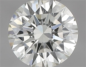 Picture of Natural Diamond 0.40 Carats, Round with Very Good Cut, K Color, VVS1 Clarity and Certified by IGI
