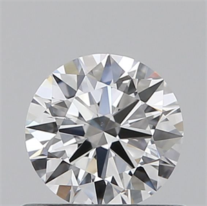 Foto Diamante Natural 0.50 quilates, Redondo , Color E, claridad SI1 y certificado GIA de