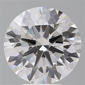 Picture of Lab Grown Diamond 5.55 Carats, Round with Ideal Cut, E Color, VS1 Clarity and Certified by IGI