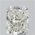 Natural Diamond 1.20 Carats, Radiant with  Cut, I Color, VVS2 Clarity and Certified by GIA