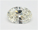 Diamante Natural 0.48 quilates, Ovalado , Color K, claridad VVS1 y certificado GIA