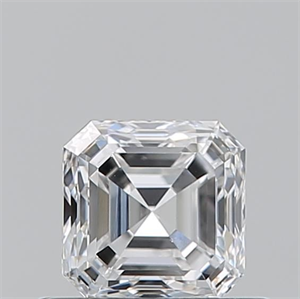 Foto Diamante Natural 0.56 quilates, Asscher , Color E, claridad VS2 y certificado GIA de