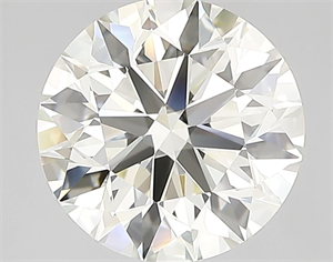Picture of Natural Diamond 2.64 Carats, Round with Excellent Cut, K Color, VVS1 Clarity and Certified by IGI