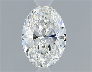 Picture of Natural Diamond 0.50 Carats, Oval with  Cut, H Color, VS1 Clarity and Certified by GIA