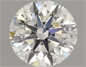 Natural Diamond 1.06 Carats, Round with Excellent Cut, G Color, SI1 Clarity and Certified by IGI