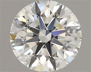 Picture of Natural Diamond 1.06 Carats, Round with Excellent Cut, G Color, SI1 Clarity and Certified by IGI