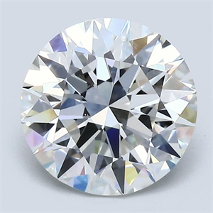 Foto Diamante Natural 2.20 quilates, Redondo , Color G, claridad VS2 y certificado GIA de