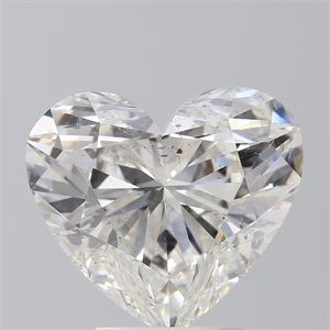 Picture of Natural Diamond 3.31 Carats, Heart with  Cut, I Color, SI2 Clarity and Certified by GIA