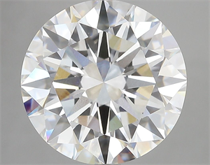 Picture of Lab Grown Diamond 6.02 Carats, Round with Excellent Cut, E Color, VVS2 Clarity and Certified by IGI