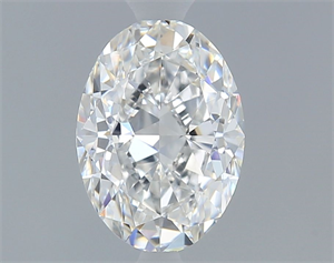 Foto Diamante Natural 0.70 quilates, Ovalado , Color F, claridad VS2 y certificado GIA de