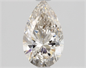 Natural Diamond 0.92 Carats, Pear with  Cut, I Color, VVS1 Clarity and Certified by GIA