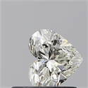 Natural Diamond 0.52 Carats, Heart with  Cut, K Color, VS1 Clarity and Certified by GIA