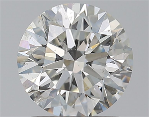 Picture of Natural Diamond 1.20 Carats, Round with Excellent Cut, H Color, SI2 Clarity and Certified by GIA