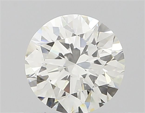 Picture of Natural Diamond 0.50 Carats, Round with Excellent Cut, H Color, VS2 Clarity and Certified by GIA