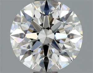 Foto Diamante Natural 0.71 quilates, Redondo , Color E, claridad VVS2 y certificado GIA de