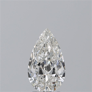 Foto Diamante Natural 2.01 quilates, De pera , Color G, claridad SI2 y certificado GIA de