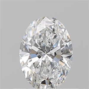 Picture of Natural Diamond 0.50 Carats, Oval with  Cut, E Color, SI2 Clarity and Certified by GIA