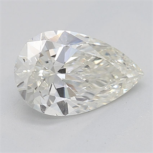Picture of Natural Diamond 0.90 Carats, Pear with  Cut, J Color, SI2 Clarity and Certified by GIA