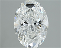 Natural Diamond 2.02 Carats, Oval with  Cut, E Color, VS1 Clarity and Certified by GIA