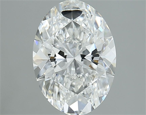 Picture of Natural Diamond 2.02 Carats, Oval with  Cut, E Color, VS1 Clarity and Certified by GIA