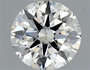 Picture of Natural Diamond 0.72 Carats, Round with Excellent Cut, G Color, SI2 Clarity and Certified by GIA