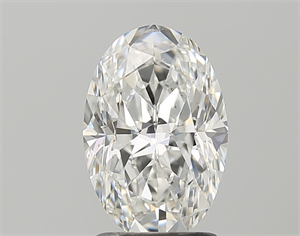 Picture of Natural Diamond 2.01 Carats, Oval with  Cut, F Color, VS2 Clarity and Certified by GIA