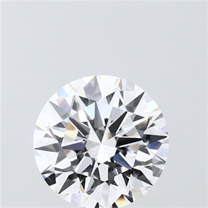 Picture of Lab Grown Diamond 1.50 Carats, Round with Ideal Cut, D Color, VVS2 Clarity and Certified by IGI