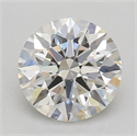 Del inventario de diamantes de laboratorio, 2.69 quilates, Redondo , Color F, claridad VS1 y certificado IGI