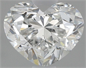 Diamante Natural 1.01 quilates, Corazón , Color G, claridad VS2 y certificado GIA