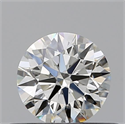 Diamante Natural 0.45 quilates, Redondo , Color J, claridad VVS1 y certificado GIA