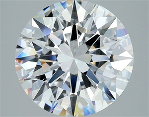 Picture of Natural Diamond 2.26 Carats, Round with Excellent Cut, E Color, VVS1 Clarity and Certified by GIA