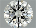 Diamante Natural 0.46 quilates, Redondo , Color I, claridad VVS1 y certificado GIA