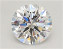 Lab Grown Diamond 2.02 Carats, Round with Ideal Cut, D Color, VVS2 Clarity and Certified by IGI