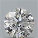 Diamante Natural 0.50 quilates, Redondo , Color D, claridad VVS2 y certificado IGI