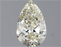 Natural Diamond 1.04 Carats, Pear with  Cut, J Color, SI2 Clarity and Certified by GIA
